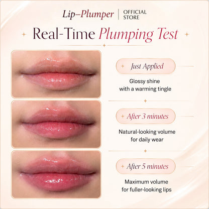 2026 New GEZRIA Spicy Lip Plumper Gloss — Fuller-Looking Lips In Minutes